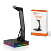 For-ce Headset stand - RGB-verlichting - Inclusief USB-hub